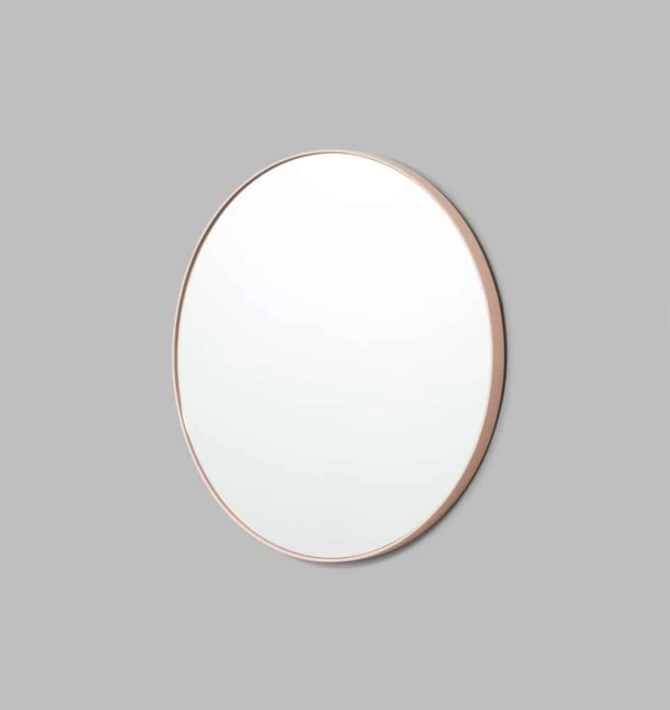 Bjorn Round Mirror - Powder 100cm - Image 3