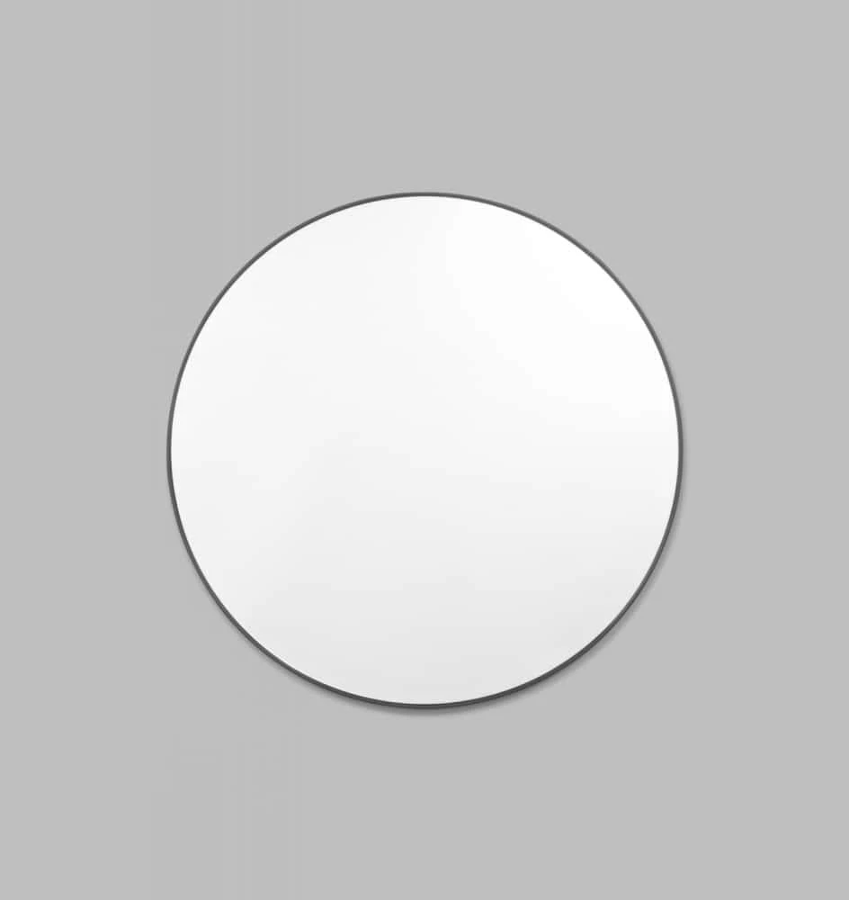 Bjorn Round Mirror - Black 60cm