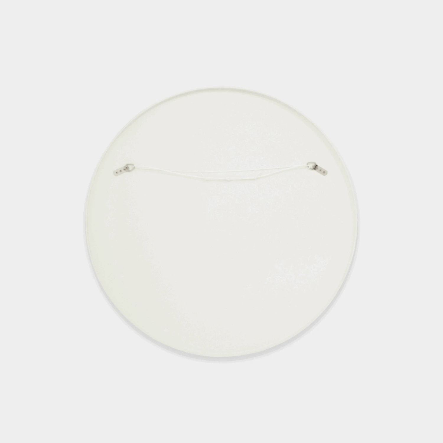 Flynn Round Mirror - White 80cm - Image 4
