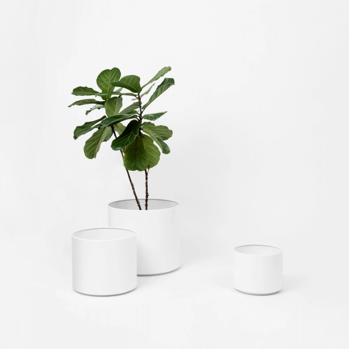 Benny Planter - White Small - Image 2