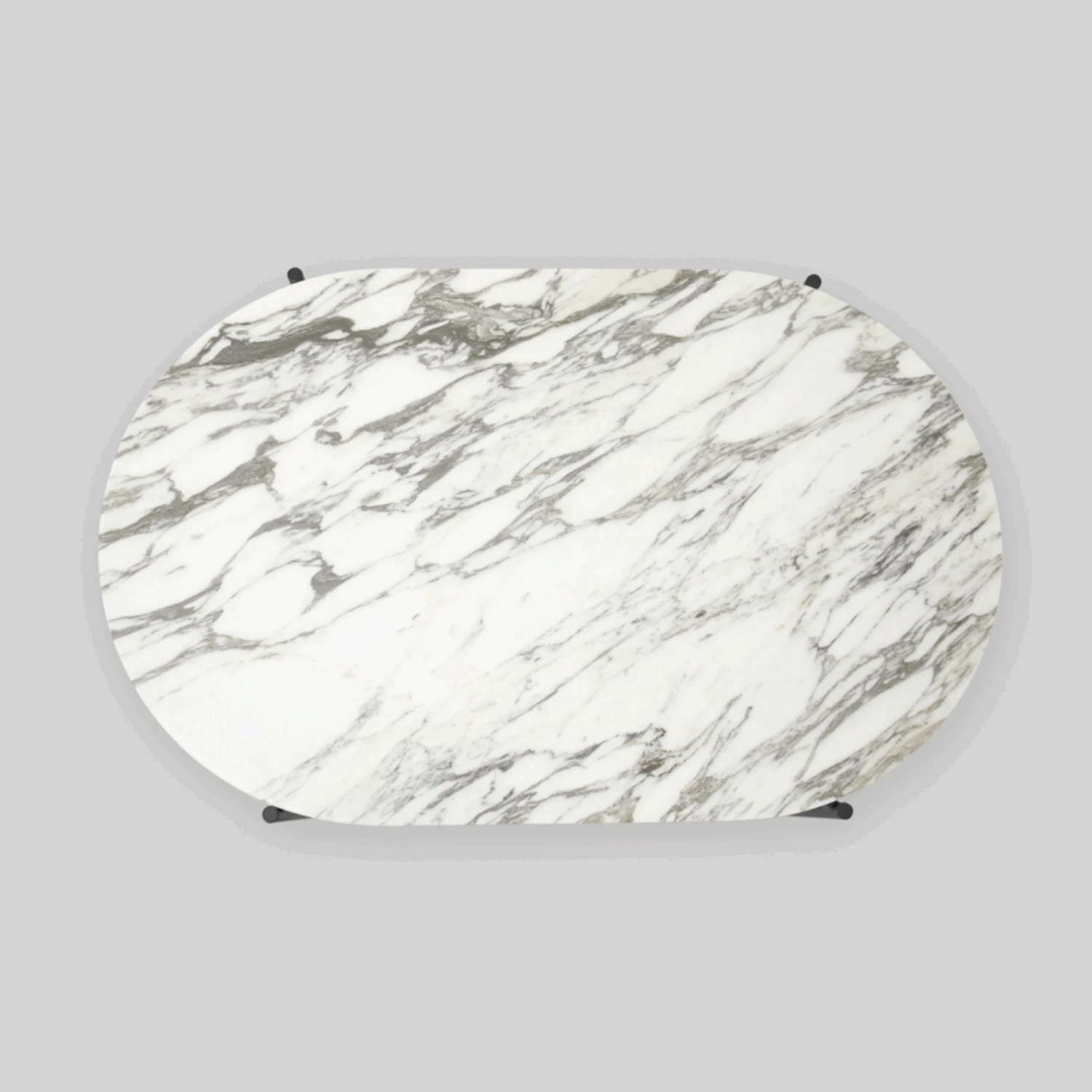 Rhonde Marble Coffee Table - Black - Image 3