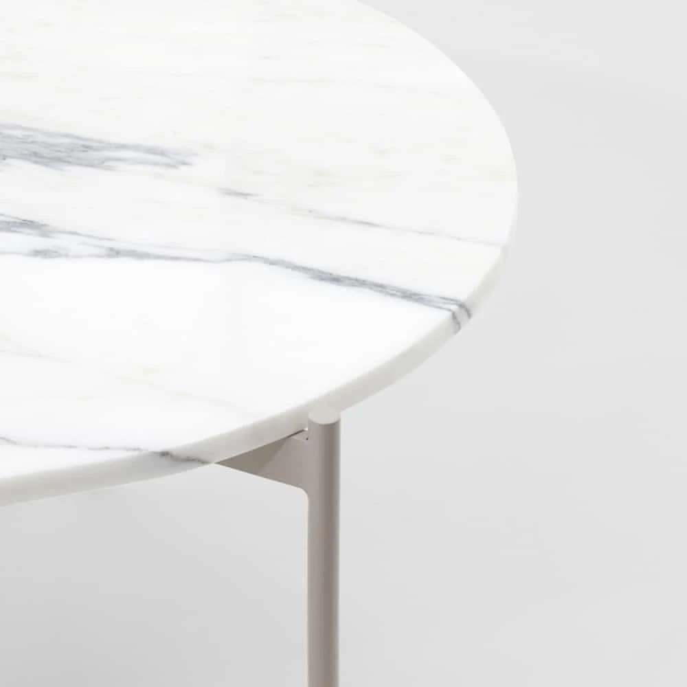 Rhonde Marble Coffee Table - Sand - Image 2