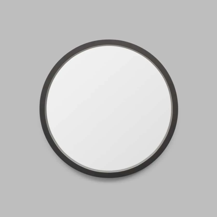 Adel Round Mirror - Black 80cm