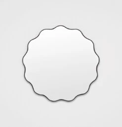 Artemis Round Mirror 100Cm X 100Cm - Black