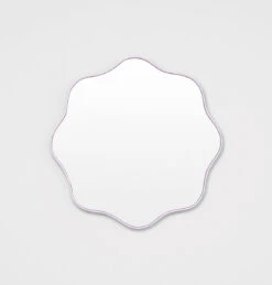Artemis Round Mirror 65Cm X 65Cm - Lilac