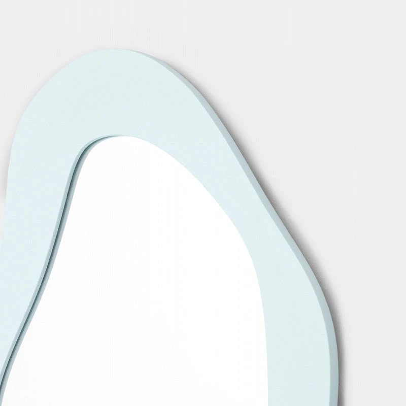 Aura Mirror 65cm X 85cm - Blue - Image 2