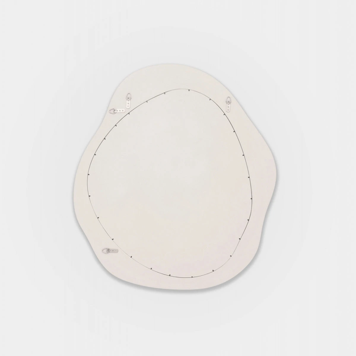 Aura Mirror 85cm X 95cm - Shell - Image 5