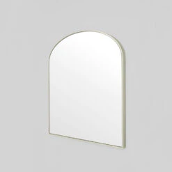 Bella Large Arch Mirror - Silver