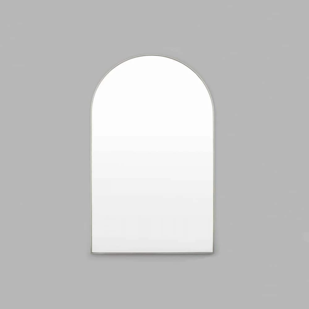Bjorn Arch Mirror 55cm X 85cm - Silver