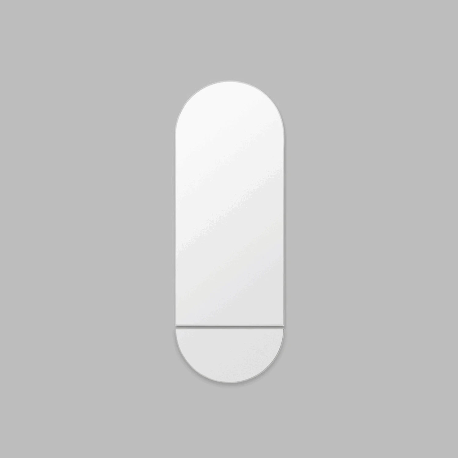 Bjorn Arch Floor Mirror - Dove - Image 3