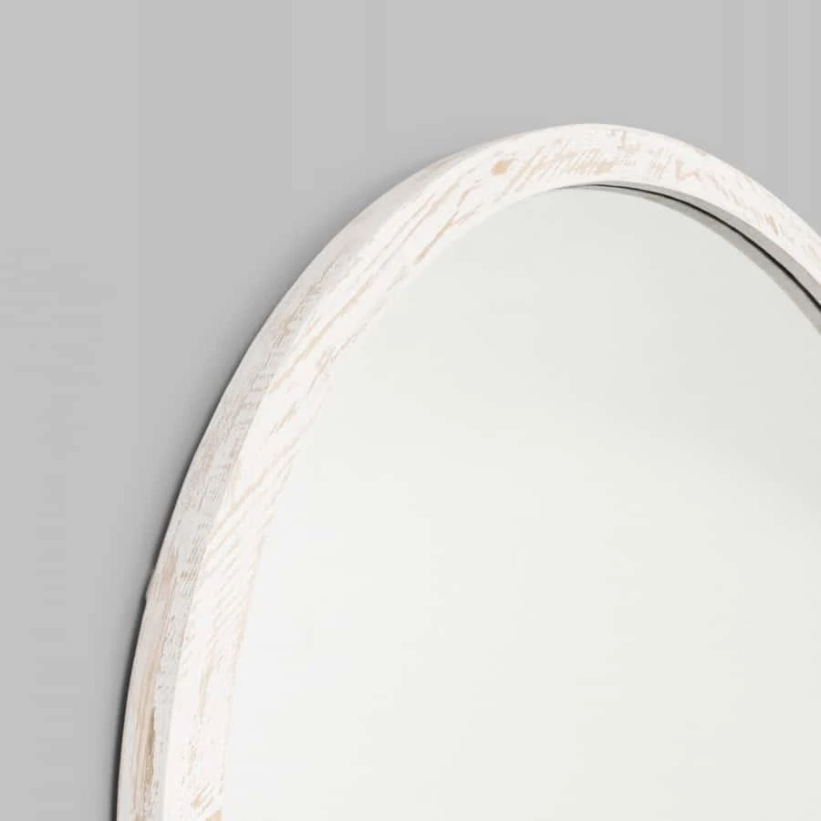 Cove Arch Mirror - White - Image 2