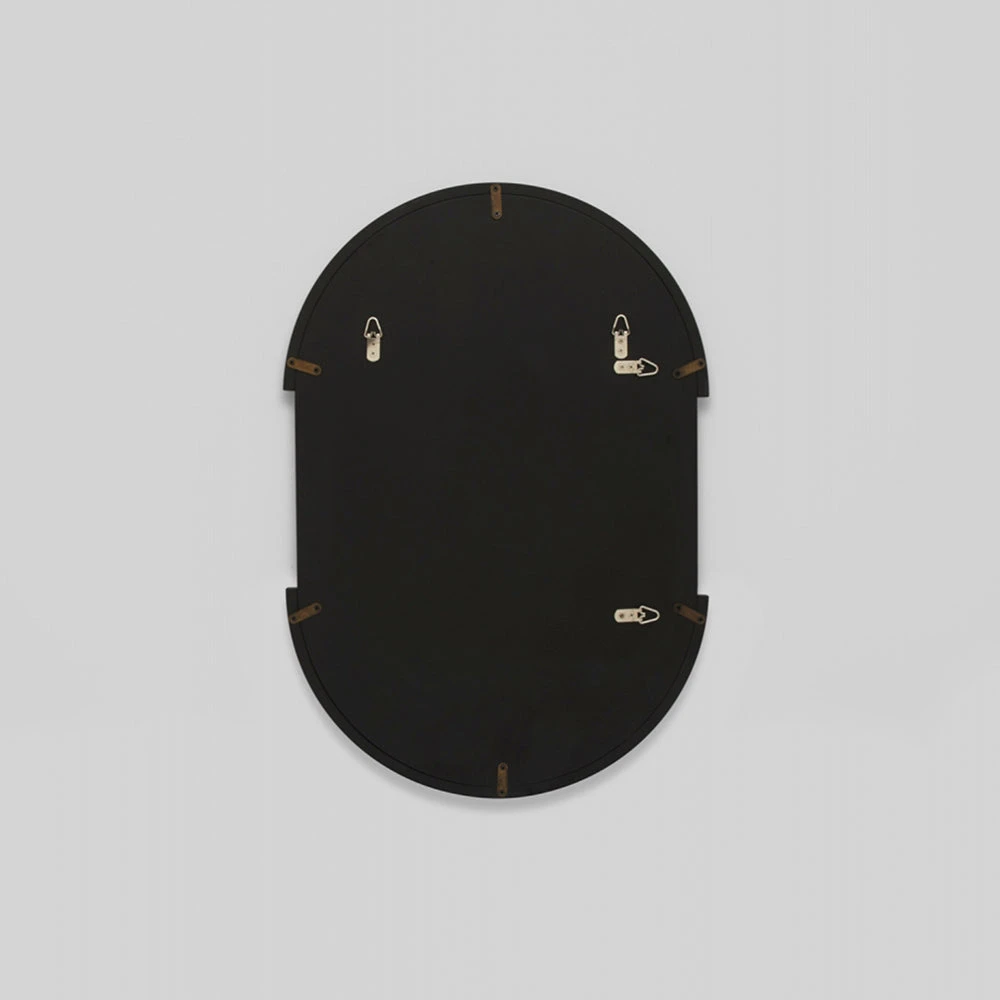 Dawn Oval Mirror - Black - Image 5