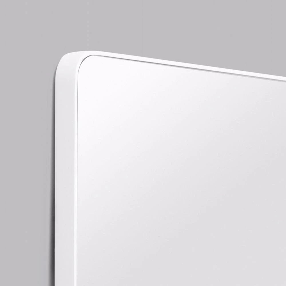 Flynn Curve Leaner Mirror - Bright White - Image 2