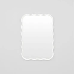 Jemima Mirror 56cm X 79cm - White
