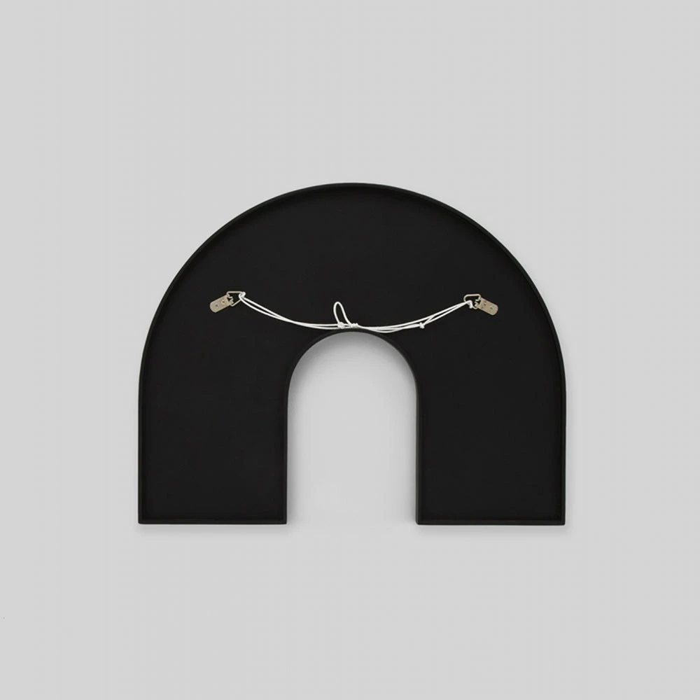 Kaari Arch Mirror - Black/Storm - Image 3