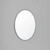 Lolita Oval Mirror 90cm X 60cm - Black