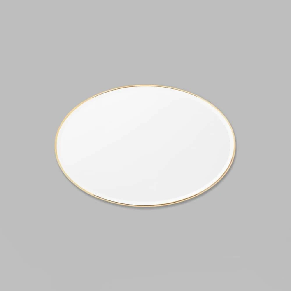 Lolita Oval Mirror 90cm X 60cm - Brass - Image 2