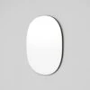 Miller Small Black Oval Mirror 60cm X 75cm