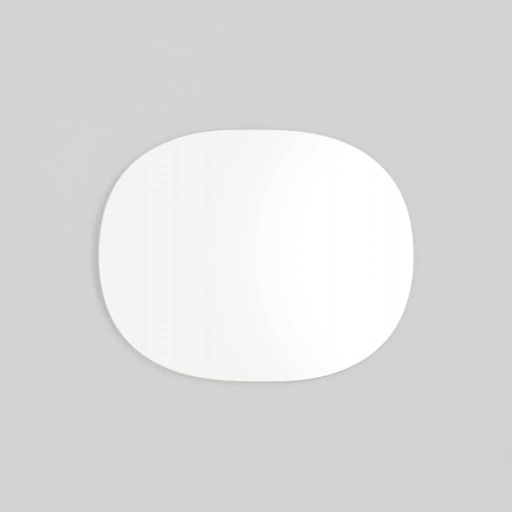 Miller Small Bright White Oval Mirror 60cm X 75cm - Image 5