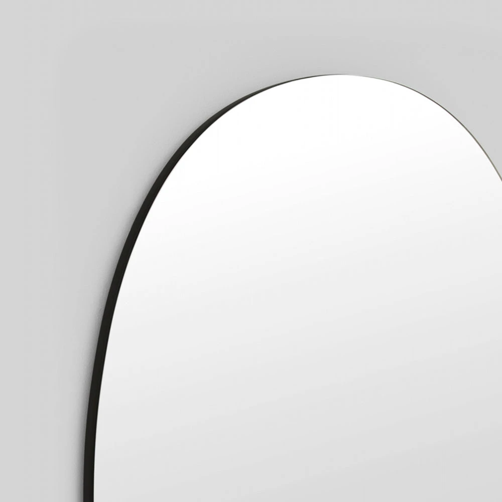 Miller Tall Black Oval Mirror 80cm X 150cm - Image 3