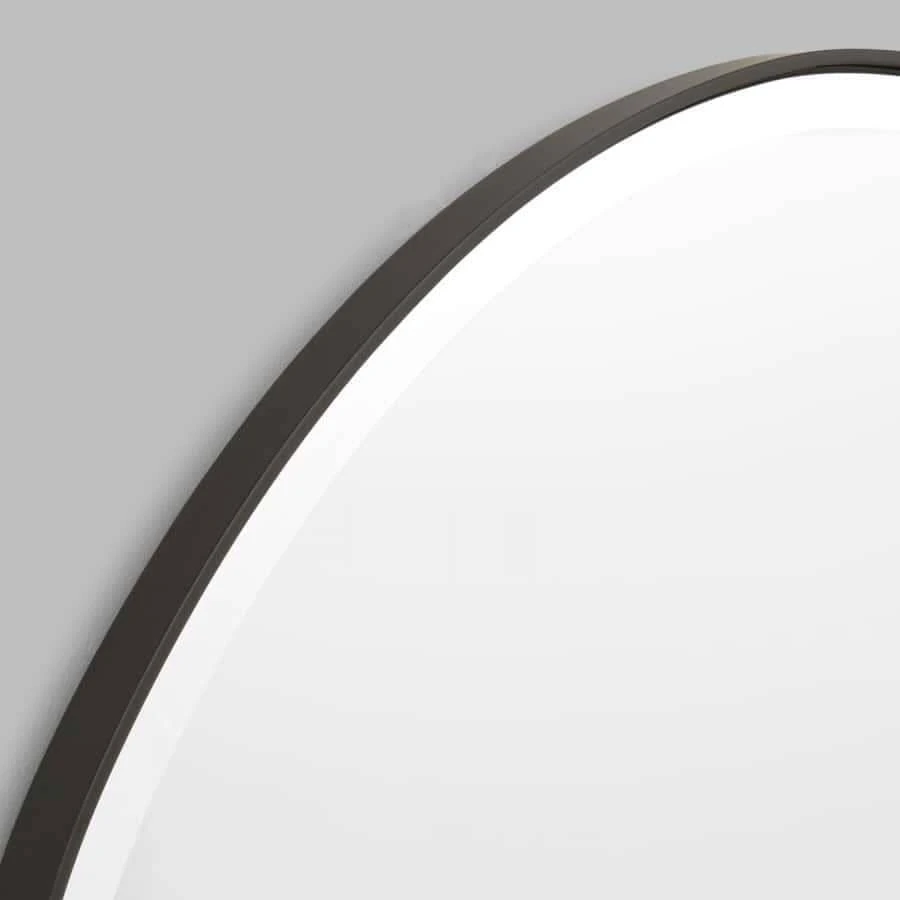 Pebble Mirror - Black 120cm X 70cm - Image 2