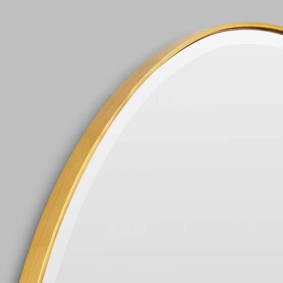 Pebble Mirror - Brass 120cm X 70cm - Image 3