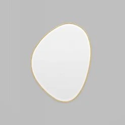 Pebble Mirror - Brass 70cm X 90cm