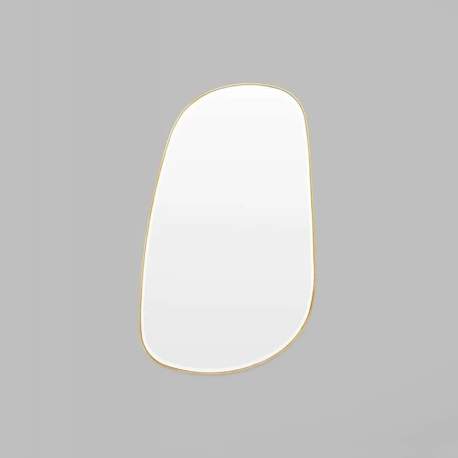 Pebble Mirror - Brass 90cm X 150cm