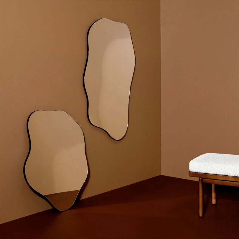 Rockpool Mirror 75cm X 90cm - Black - Image 3