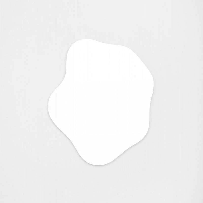 Rockpool Mirror 75cm X 90cm - White