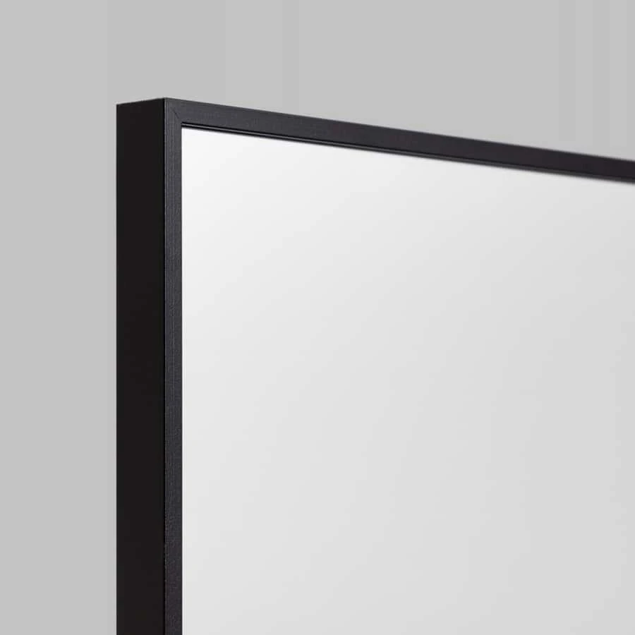 Simplicity Standing Mirror - Black - Image 2