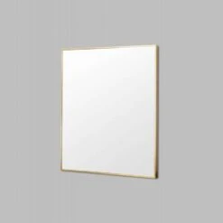 Bella Rectangle Mirror - Brass