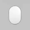 Bjorn Oval Mirror - Black 65cm X 100cm