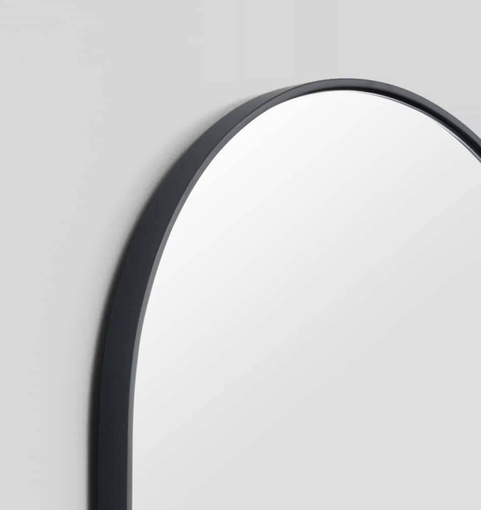 Bjorn Large Oval Mirror - Black - Image 2