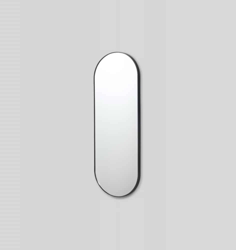 Bjorn Large Oval Mirror - Black - Image 3