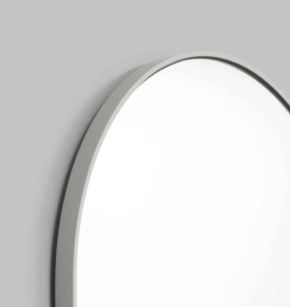 Bjorn Small Oval Mirror - Dove - Image 2