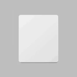 Flynn Curve Rectangle Mirror - Bright White Small 60cm X 80cm