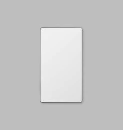 Flynn Curve Leaner Mirror - Black