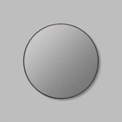 Flynn Round Mirror - Black / Storm Large 100cm X 100cm