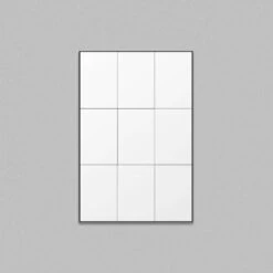 Loft Medium Mirror - Black