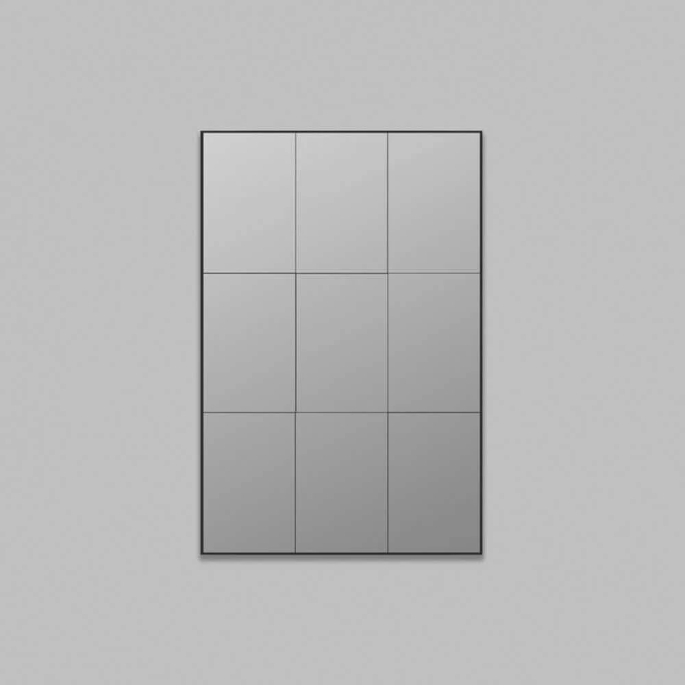 Loft Medium Mirror - Smoke/Black