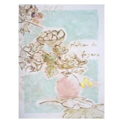Plateau De Figues Canvas Print 92Cm X 125Cm