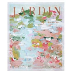 Jardin D'eau Canvas Print 100Cm X 120Cm