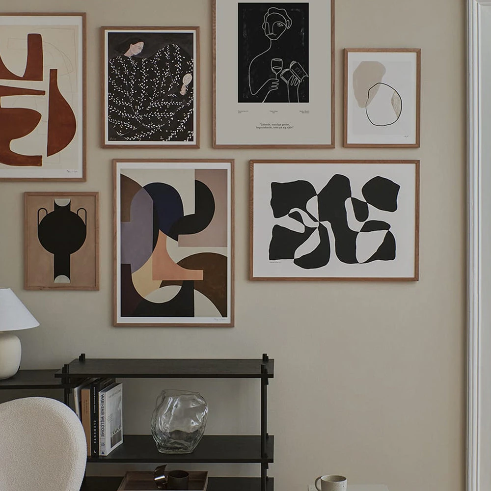 Silhouette Of A Vase Print - Image 4