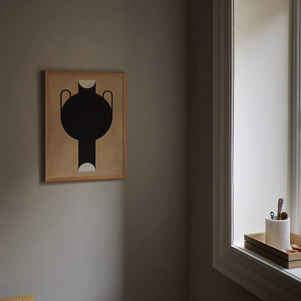 Silhouette Of A Vase Print - Image 2