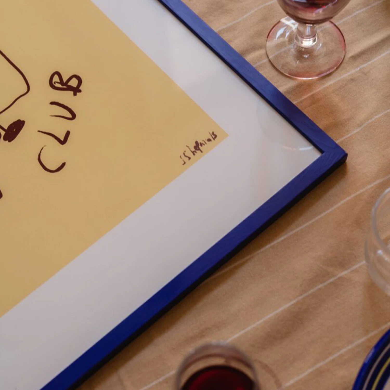 Wine Club Print 50cm X 70cm - Image 4