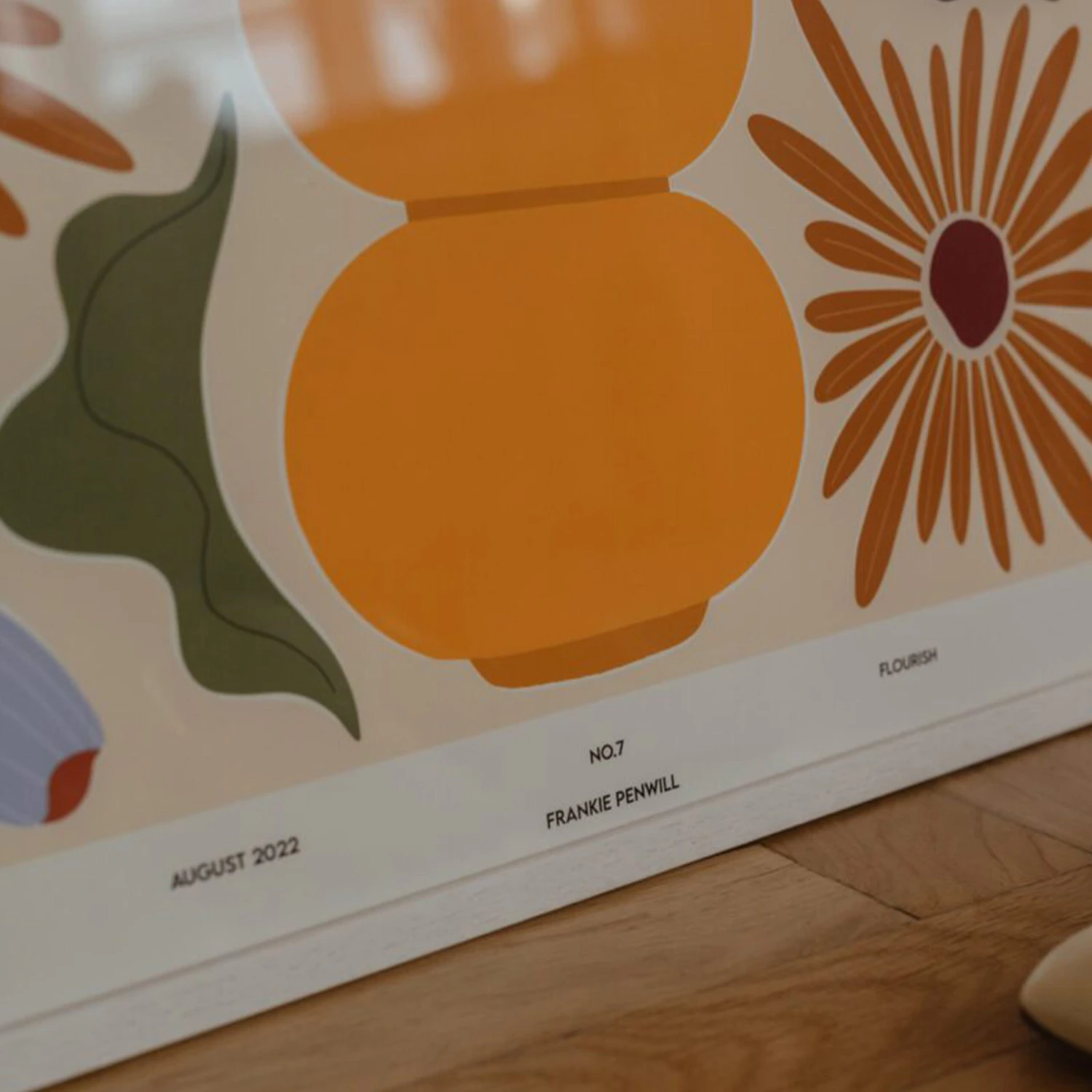 Flourish Print 30cm X 40cm - Image 3