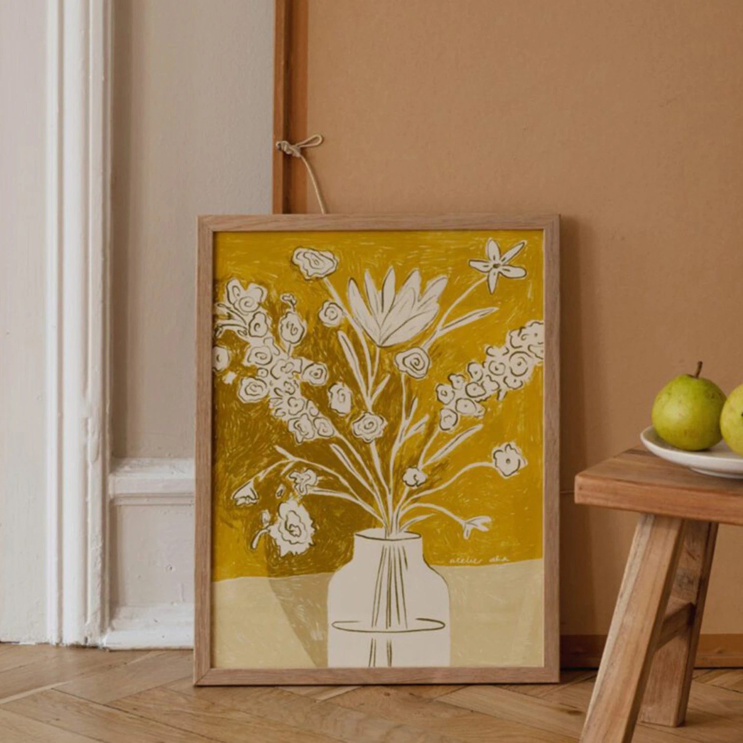 A Yellow Bouquet Print 70Cm X 100Cm - Image 2