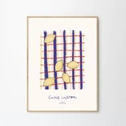 Cinq Citrons Print 21Cm X 29.7Cm (A4)