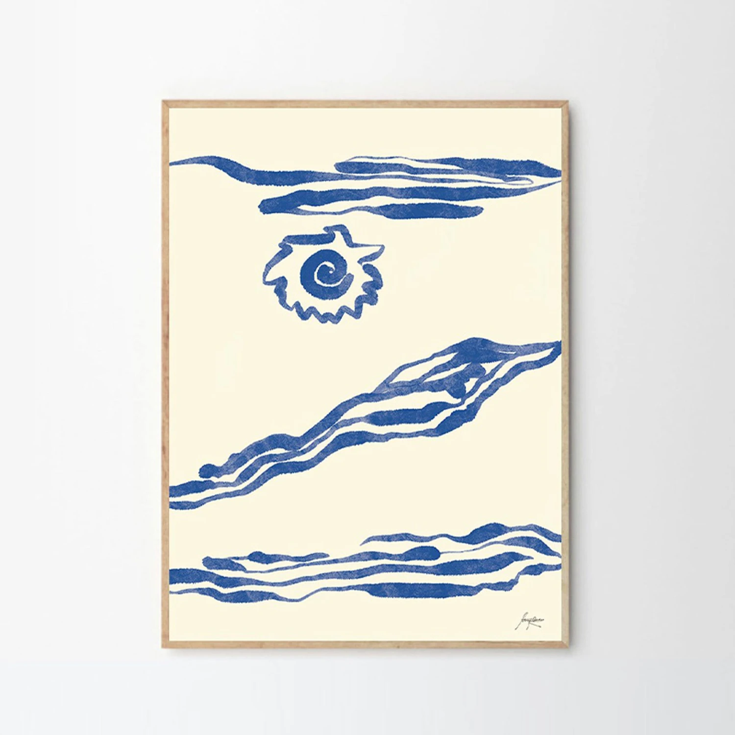 El Mar Print 30Cm X 40Cm